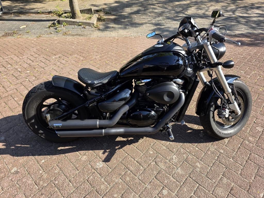 Exclusieve Suzuki M800 Intruder Bobber - Zwart, 2005, Particulier
