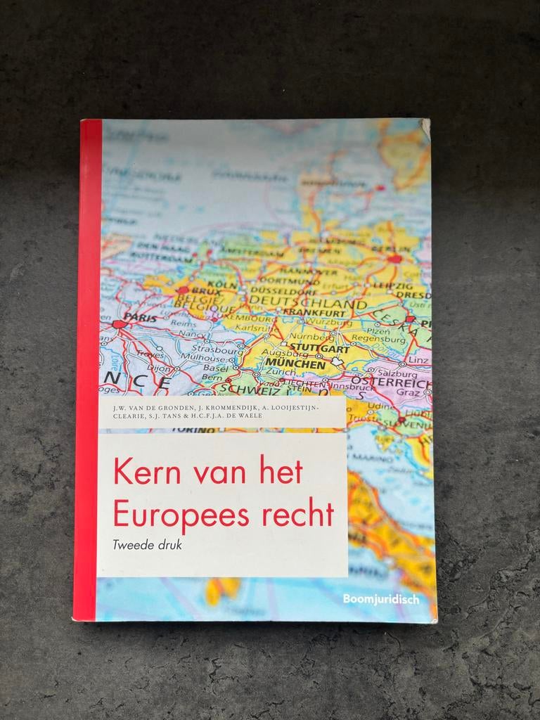 Kern van het Europees recht - Tweede druk, Boeken, Studieboeken en Cursussen, Ophalen of Verzenden, Gamma, Nieuw, HBO