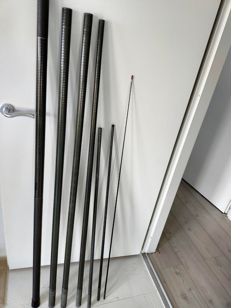 BROWNING oversteekhengel 9.50 meter, Watersport en Boten, Hengelsport | Witvissen, Ophalen of Verzenden, Zo goed als nieuw, Vaste hengel