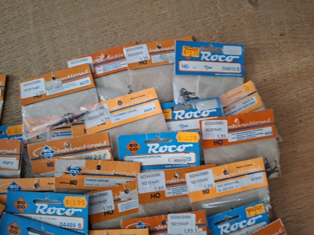 Assortiment ca 50 pakjes ROCO koppelingen etc, Hobby en Vrije tijd, Modeltreinen | H0, Overige merken, Verzenden, Gelijkstroom of Wisselstroom