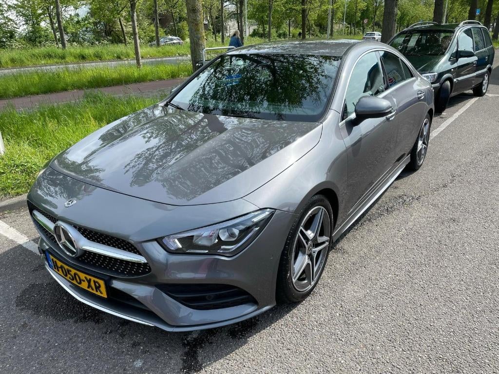 Mercedes-Benz CLA 180 AMG –Topstaat | ZEER LAGE KM|Coating, Auto's, CLA, 136 pk, Zwart, 4 cilinders