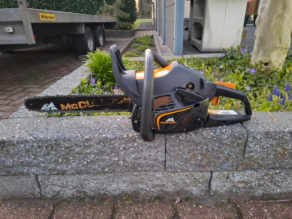 Mc Gulloch cs 340 kettingzaag, Tuin en Terras, Hand-tuingereedschap, Ophalen, Zo goed als nieuw