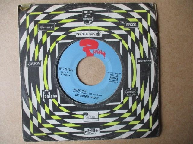 s3951 popcorn makers - popcorn, Ophalen, Gebruikt, Overige genres, 7 inch