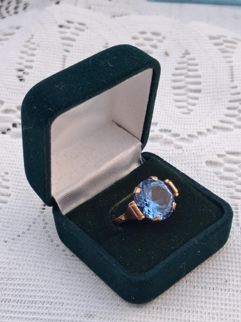 Antieke ring, Verzenden, Overige materialen, Ring, Met edelsteen