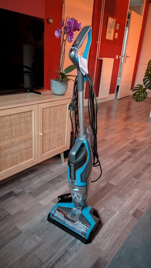 Bissell Crosswave stofzuiger met dweilfunctie, Witgoed en Apparatuur, Stofzuigers, Ophalen, Stofzuiger, Zo goed als nieuw, Minder dan 1200 watt