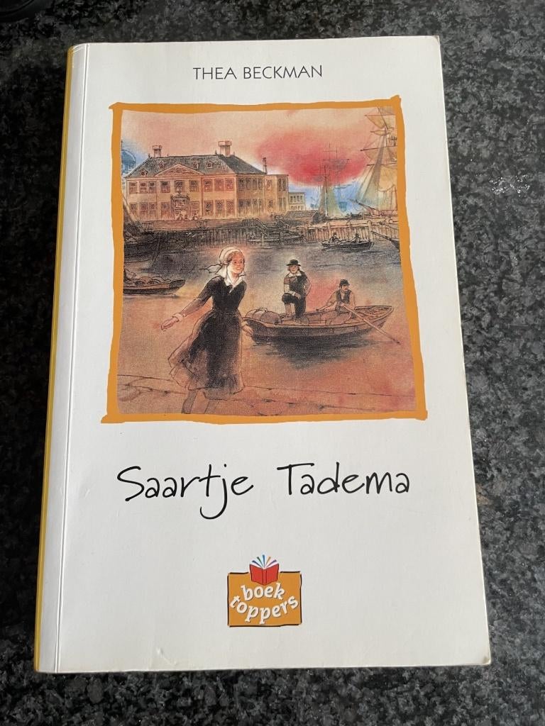 Saartje tadema/ thea beckman, Ophalen of Verzenden, Zo goed als nieuw