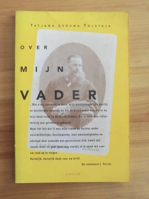 Over mijn vader – Tatjana Lvovna Tolstaja (biografie, Signum, Ophalen of Verzenden, Gelezen