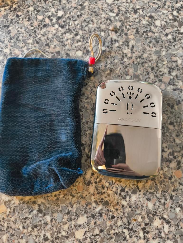 Vintage Peacock handwarmer, Ophalen of Verzenden