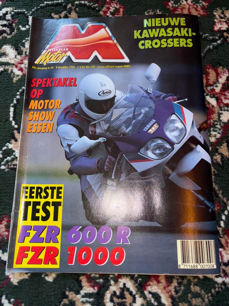 Weekblad Motor - 9 december 1993, Boeken, Ophalen of Verzenden, Gelezen, Algemeen