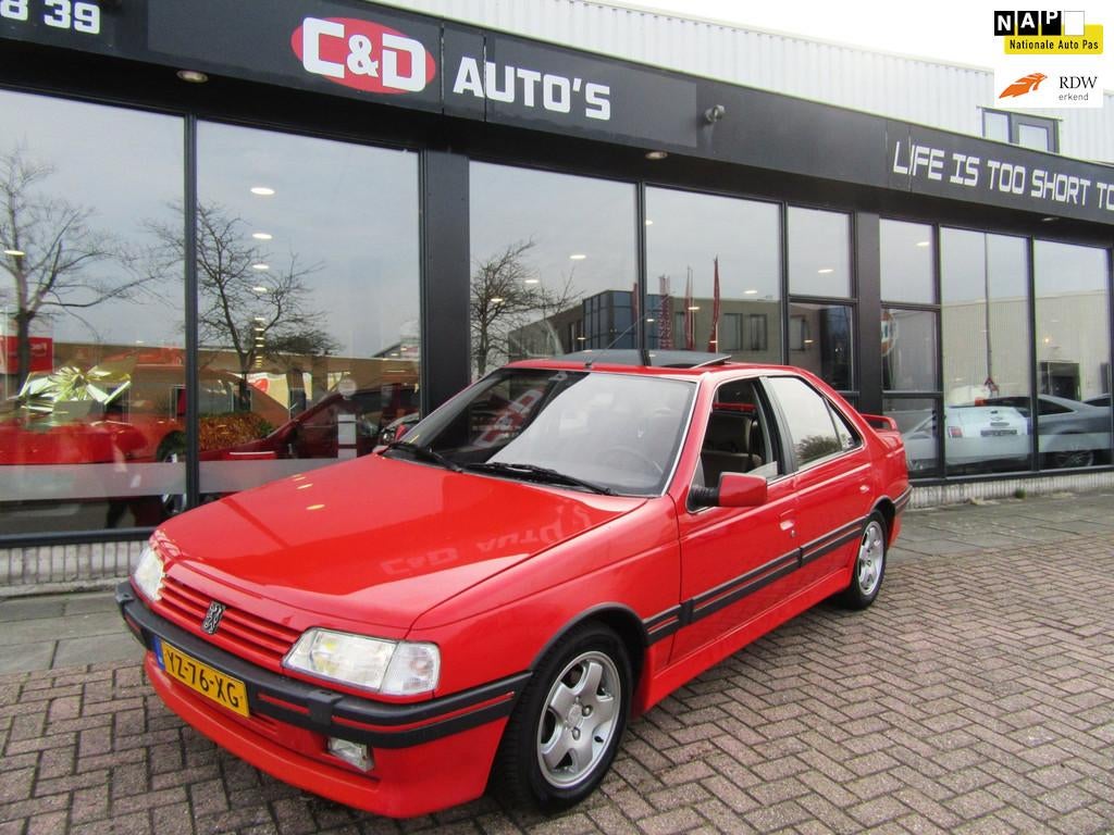 Peugeot 405 1.9 MI-16 kat.1991 APK 2027 UNIEKE AUTO IZGST, Voorwielaandrijving, Gebruikt, 4 cilinders, Origineel Nederlands