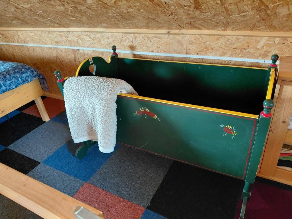 Vintage babybedje, Ophalen, Gebruikt, Ledikant