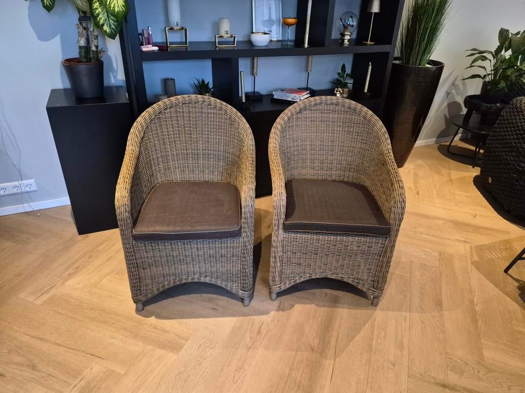 10x als nieuw manutti Orlando diningstoel, Tuin en Terras, Ophalen, Zo goed als nieuw, Stoel, Meer dan 8 zitplaatsen