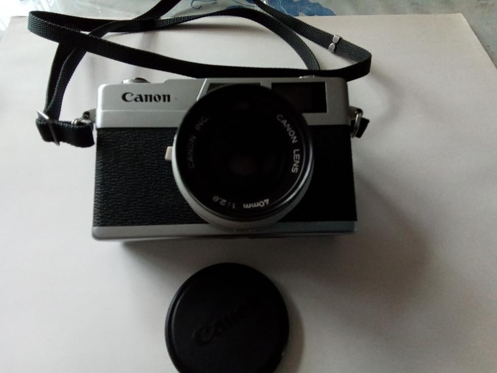 Canon Canonet 28 en Kodak Instamatic camera's, Audio, Tv en Foto, Fotocamera's Analoog, Ophalen of Verzenden, Compact, Canon