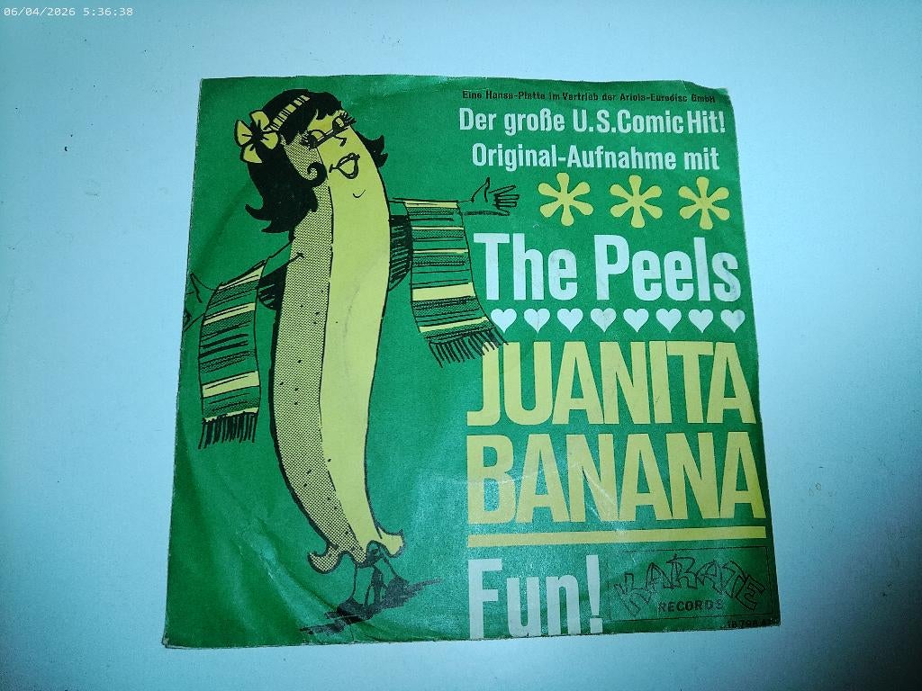 The Peels - Juanita Banana / Fun, Cd's en Dvd's, Gebruikt, Verzenden, 7 inch, Single