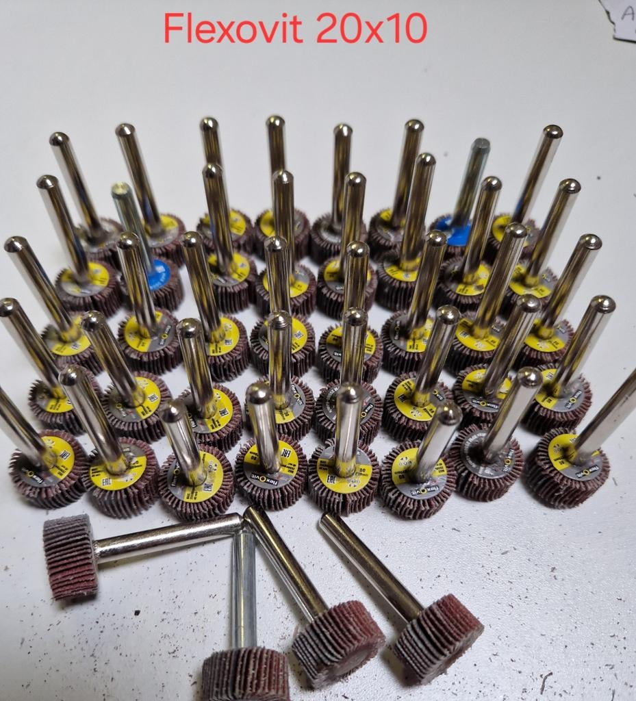 Flexovit lamellenslijpers/slijpborstels, Ophalen of Verzenden, Nieuw