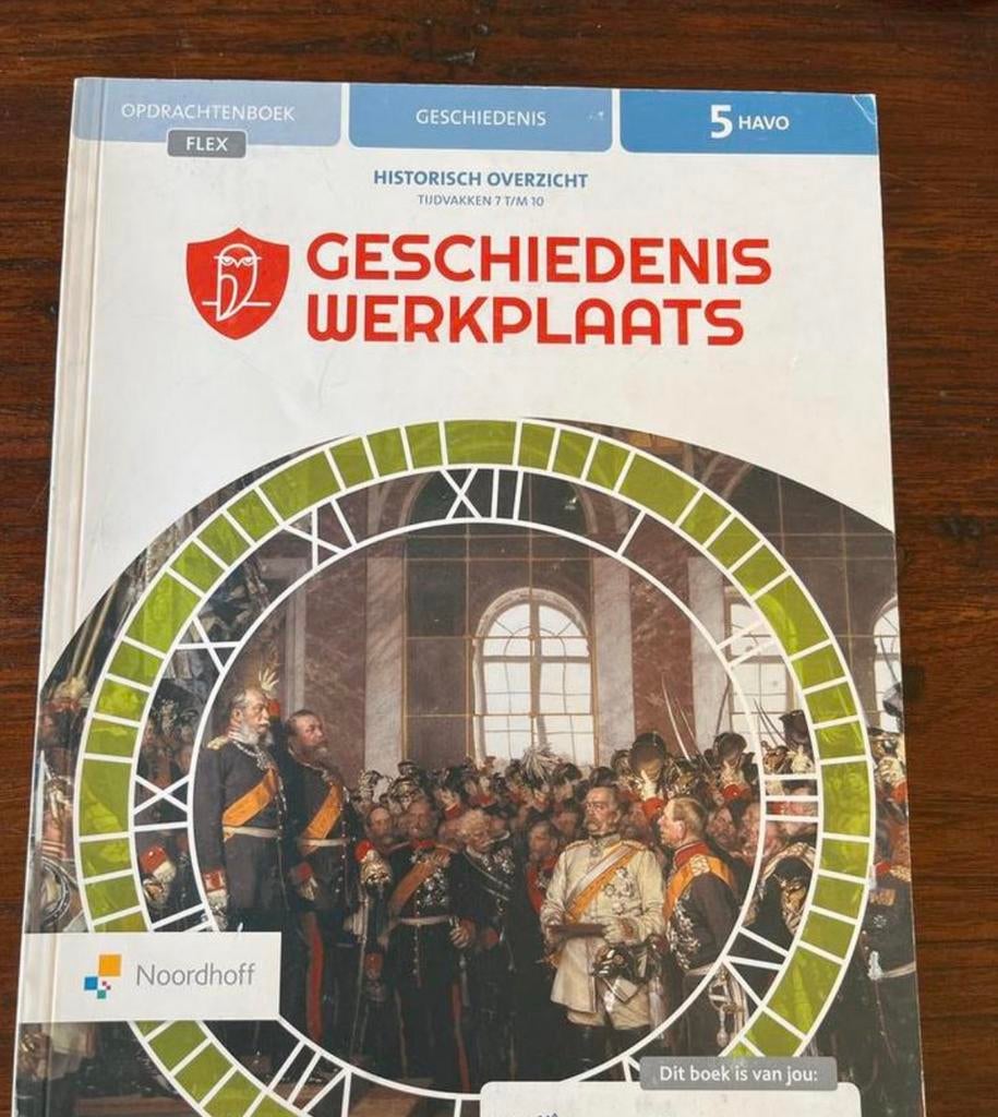 Geschiedenis HAVO 5 historisch overzicht, Ophalen of Verzenden, Zo goed als nieuw, HAVO, Geschiedenis