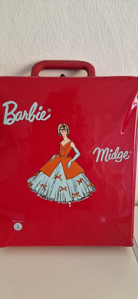 Koffer barbie midge, Ophalen of Verzenden