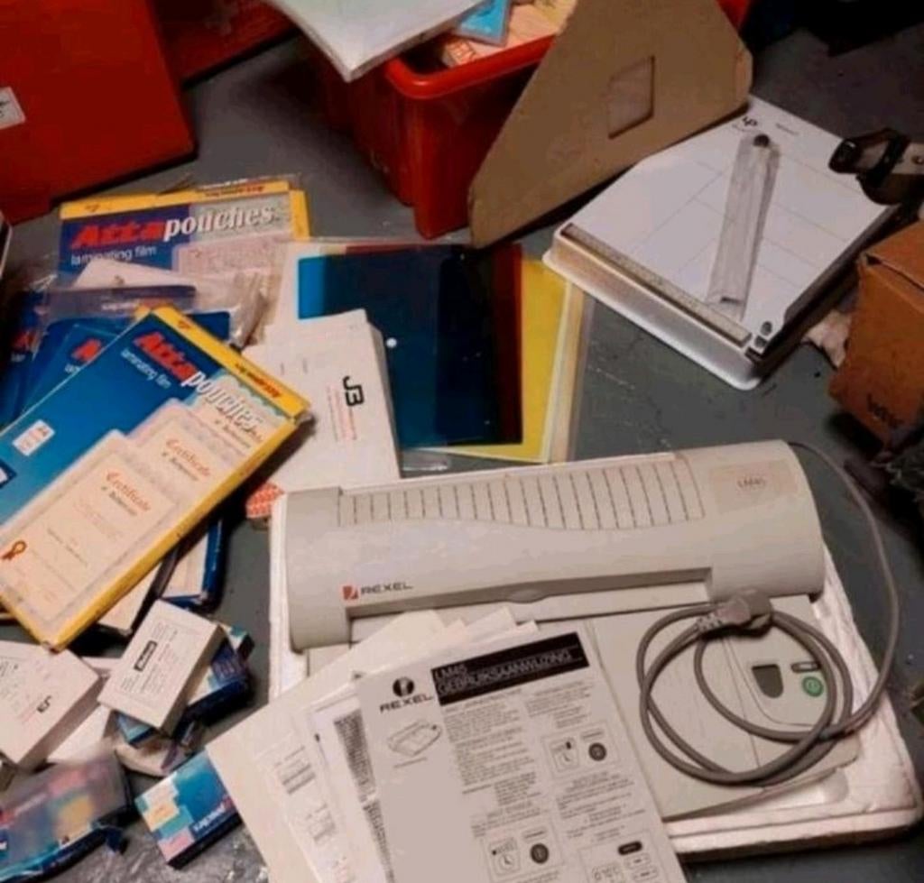 Lamineermaschine rexel lm45 a3 Z.G.A.N., Diversen, Ophalen of Verzenden, Zo goed als nieuw