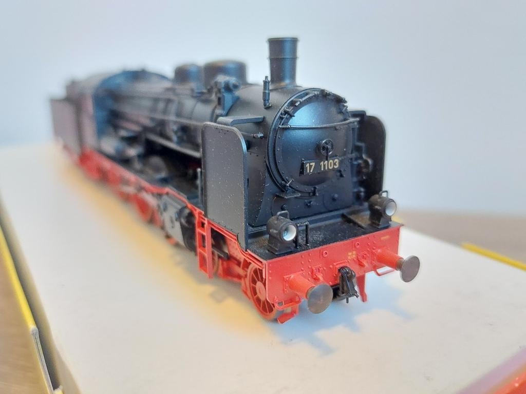 Fleischmann 4117K digitaal voorbereid - stoomloc DRG BR 17, Fleischmann, Nieuw, Ophalen of Verzenden, Gelijkstroom