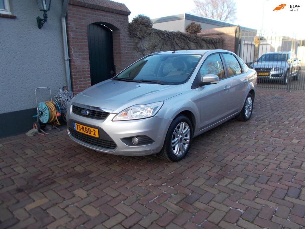 Ford Focus 1.6 Ghia sedan bj 2009 apk nwe bij aflevering, Auto's, Ford, Bedrijf, Te koop, Focus, ABS, Airbags, Airconditioning
