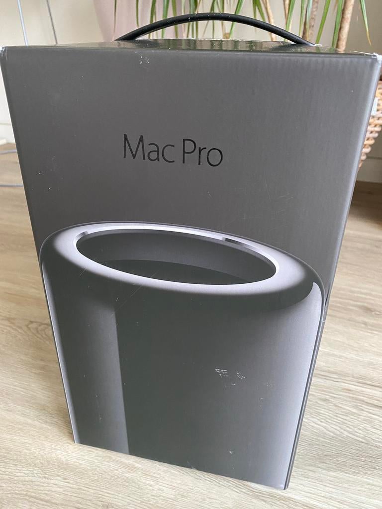 Mac Pro eind 2013 8c Xeon 2x D700 | nieuw, reserve voorraad, Computers en Software, Apple Desktops, Nieuw, Mac Pro, SSD, 3 tot 4 Ghz