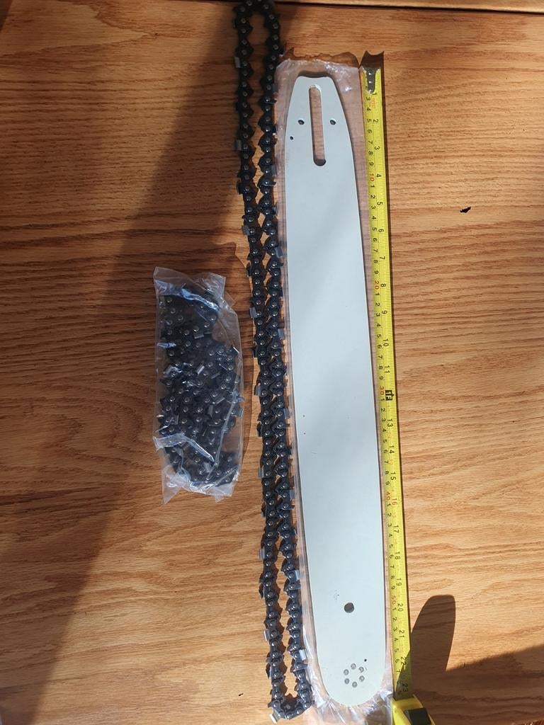 Zaagblad 59 cm voor Stihl kettingzaag + 2 kettingen, nieuw, Stihl, 70 mm of meer, Kettingzaag, Nieuw