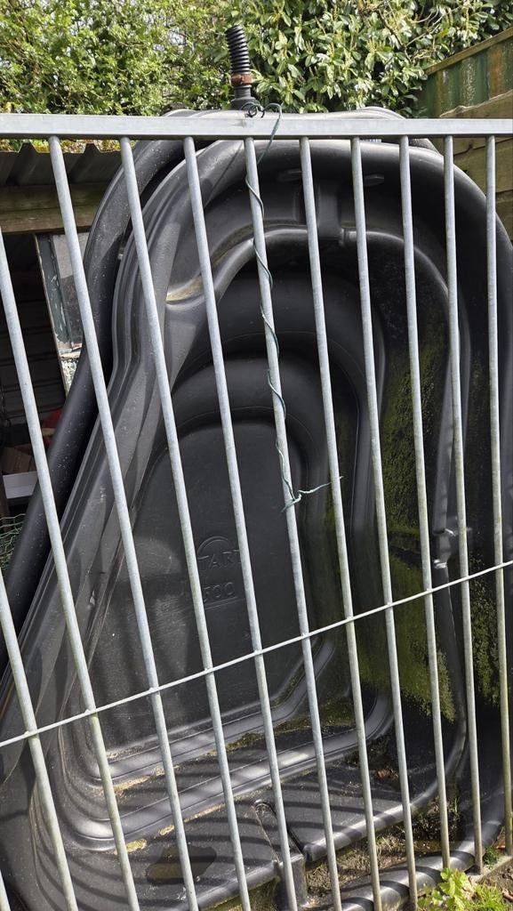 Vijverbak 500 liter Gebruikt, Ophalen, Gebruikt