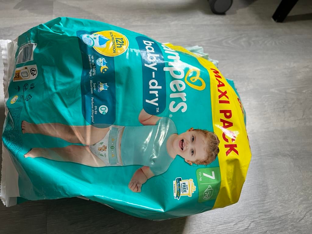 pampers nummer 7, Ophalen, Zo goed als nieuw, Meisje, Zwem-accessoire