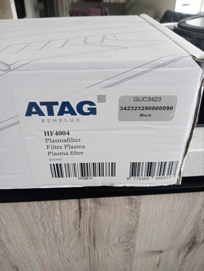 ATAG HF4004 Plasmafilter, Witgoed en Apparatuur, Afzuigkappen, Nieuw, Ophalen of Verzenden