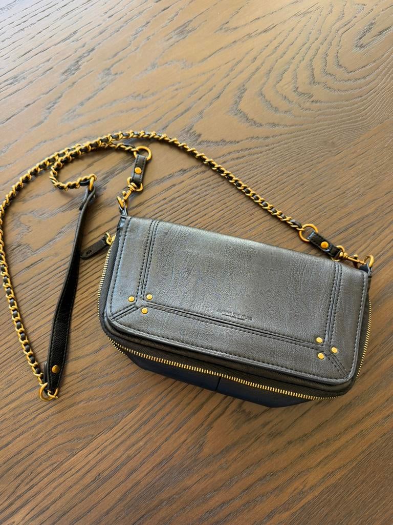 Jerome Dreyfuss bobi S, Sieraden, Tassen en Uiterlijk, Tassen | Damestassen, Ophalen of Verzenden, Zo goed als nieuw, Zwart, Schoudertasje