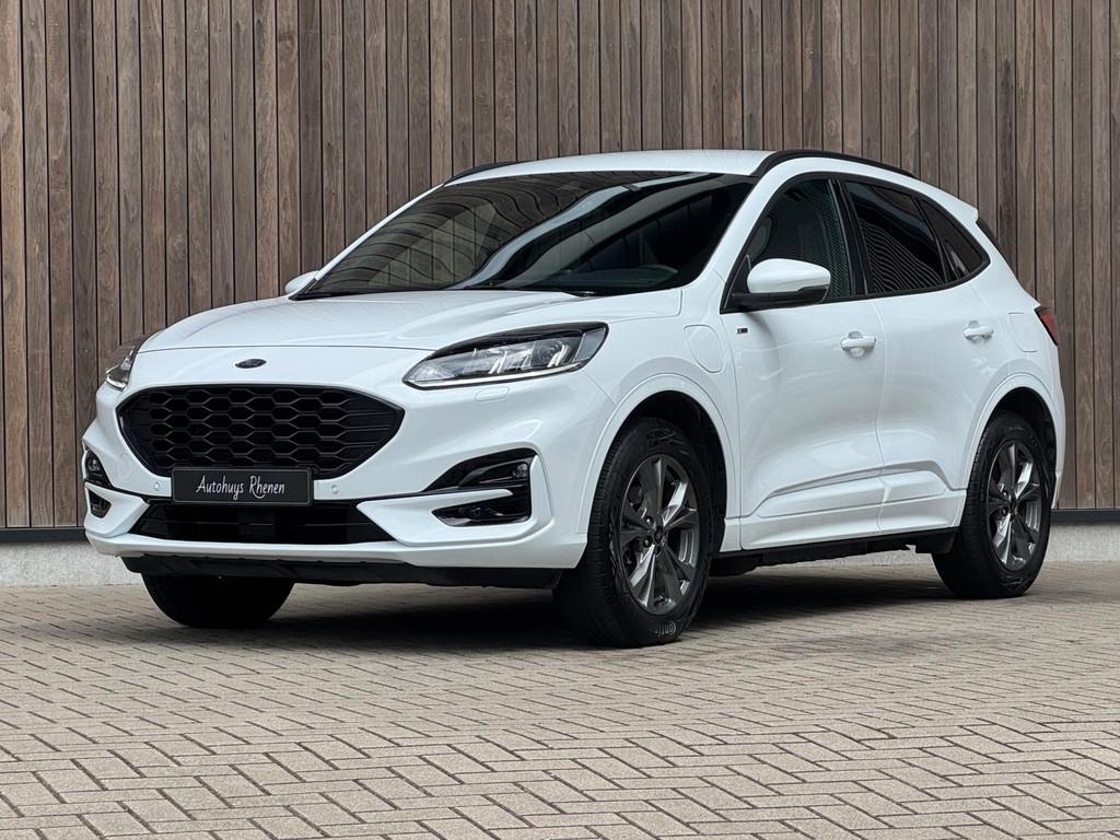 Ford Kuga 2.5 PHEV ST-Line / Winterpack / Cruise / 18'' /, Zwart, 4 cilinders, Wit, Plug-in hybride