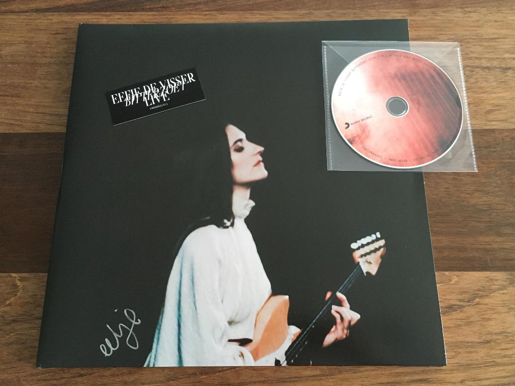 Vinyl 2LP+Cd Eefje De Visser Bitterzoet Live GESIGNEERD, Ophalen of Verzenden, Nieuw in verpakking, 12 inch, Pop