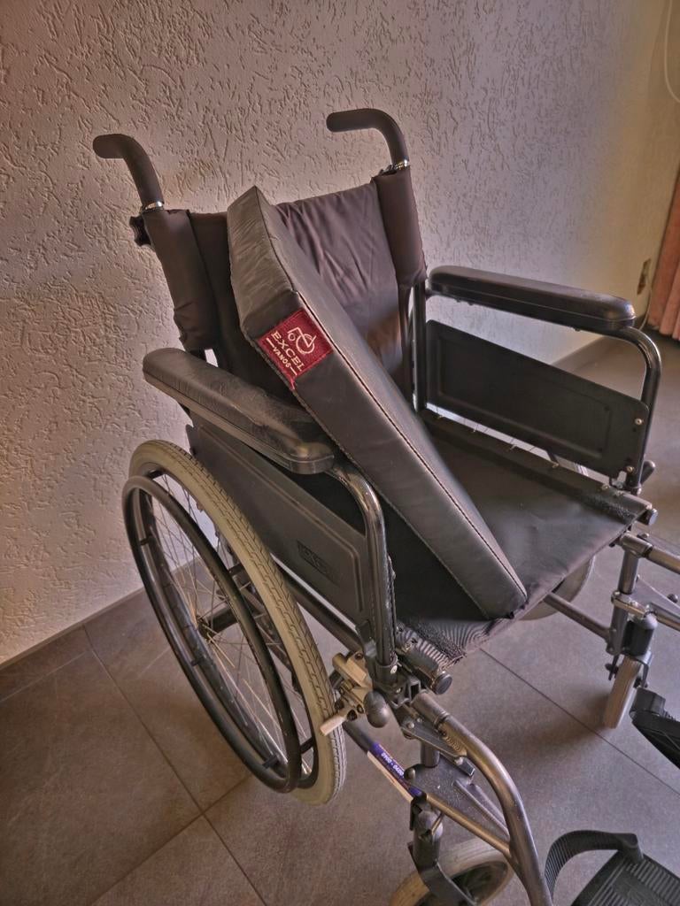 Duwrolstoel lichtgewicht Excel vanOs type 200 met kussen, Diversen, Ophalen