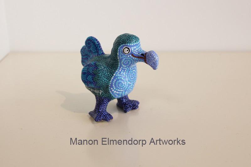100% Handgemaakt Beeldje Dodo/ Vogel Kunst Nieuw, Handgemaakt, Ophalen of Verzenden, Overige materialen, Beeld