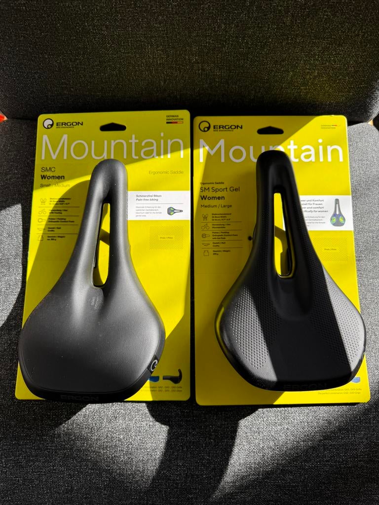Ergon SM Sport Gel zadels voor MTB / Gravel - Nieuw, Ophalen of Verzenden, Zo goed als nieuw, Zadel