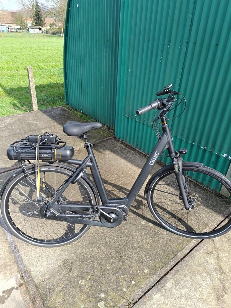 Qwic Premium met hoge framemaat en middenmotor, 55 tot 59 cm, Ophalen, Zo goed als nieuw, Overige merken