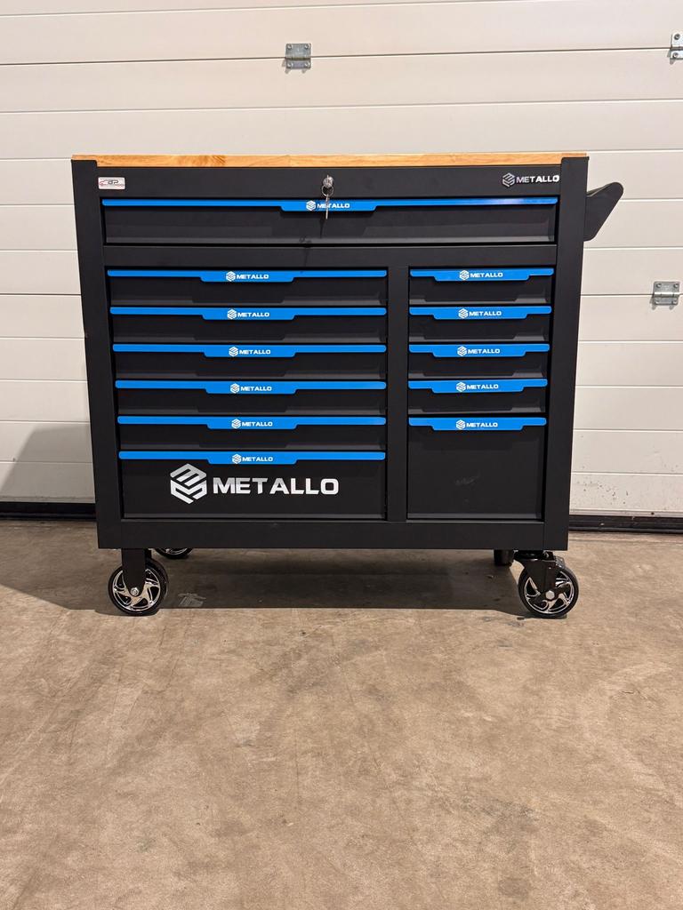 Metallo 12 lades 10 gevuld vol kwaliteits gereedschap, Auto diversen, Autogereedschap, Ophalen, Nieuw