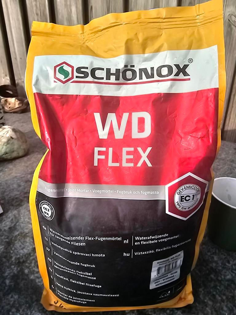 Schönox WD Flex Voegmortel - Nieuw, Ophalen