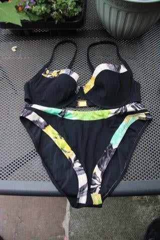 Bikini zwart/ kleur mt 38C Maryan Mehlhorn Vaste prijs OPRUI, Verzenden, Zwart, Maryan Mehlhorn, Zo goed als nieuw
