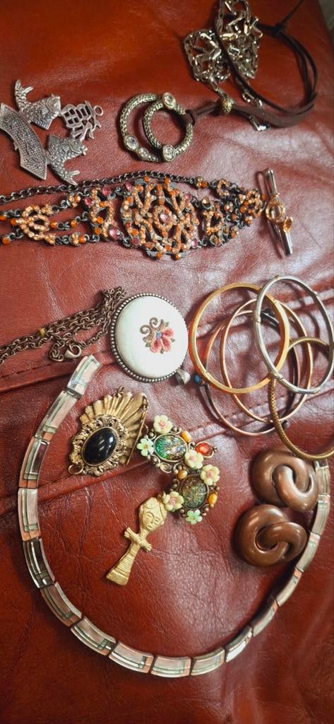 Vintage sieraden, Sieraden, Tassen en Uiterlijk, Piercings, Ophalen of Verzenden, Zo goed als nieuw, Staal