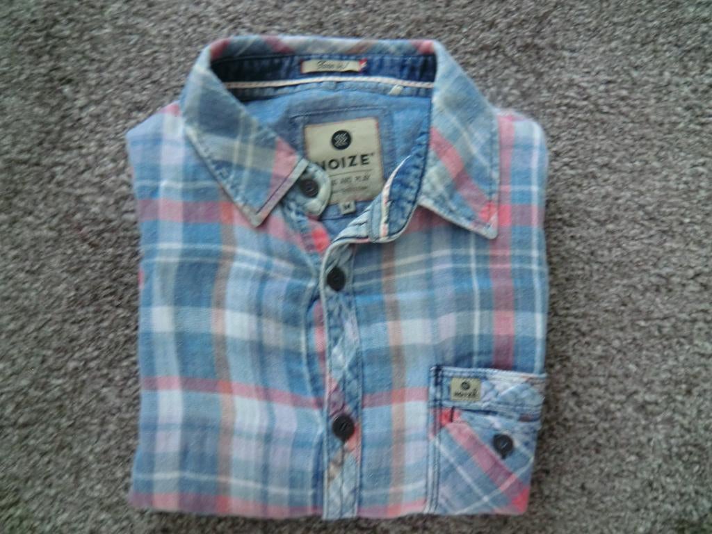 Hemd Noize, Ophalen of Verzenden, Zo goed als nieuw, Blauw, Halswijdte 39/40 (M)