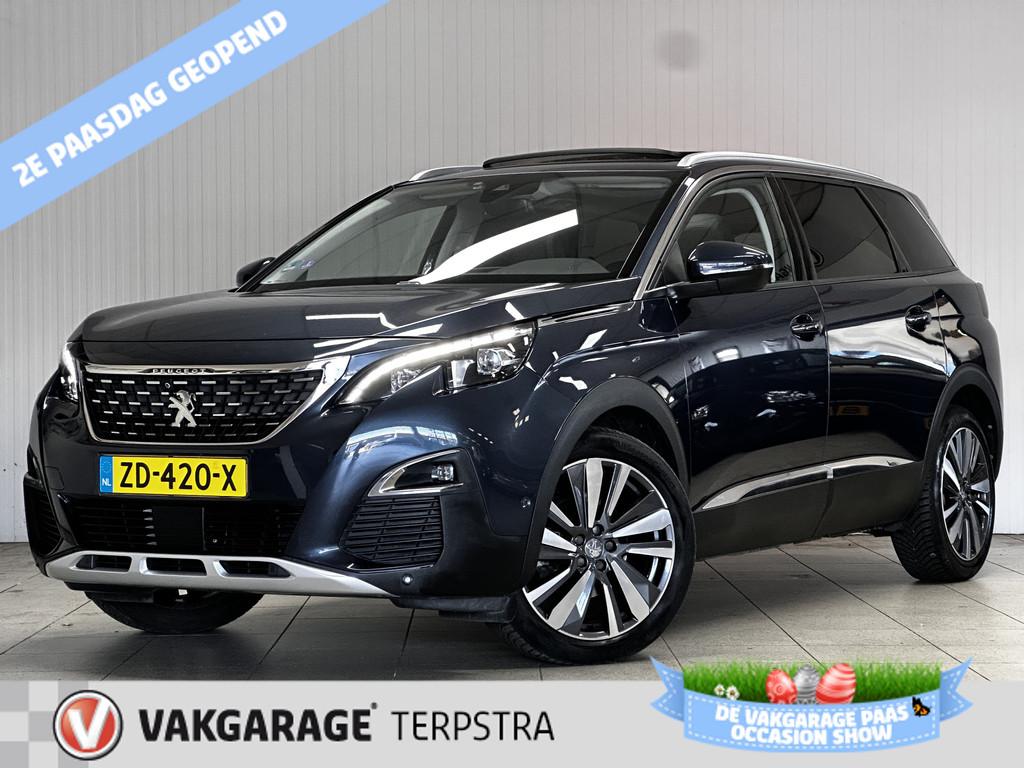 Peugeot 5008 1.2 PureTech Allure /D-Riem Verv. 77.000KM! /AU, Gebruikt, Euro 6, 1199 cc, Blauw