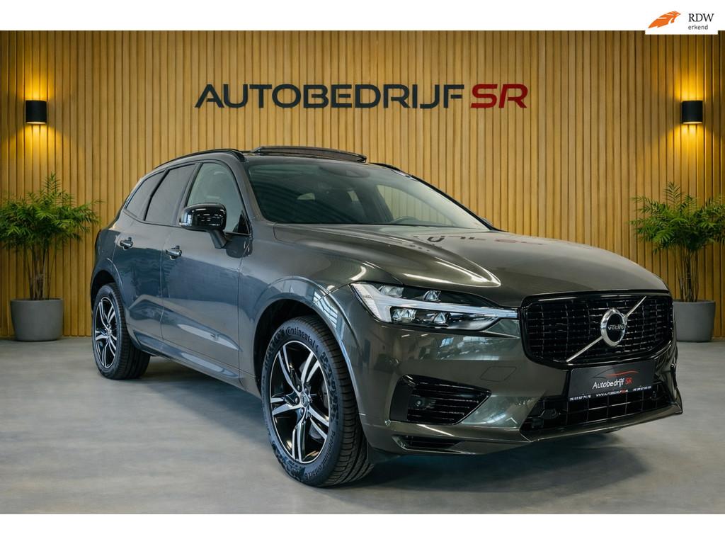 Volvo XC60 2.0 Recharge T6 AWD R-Design Panoramadak! Keyless, Automaat, Gebruikt, 1969 cc, Leder en Stof