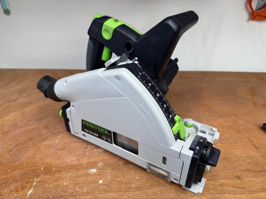 Festool TSC 55 KEB-Basic Accu invalzaag, Ophalen, Gebruikt, Invalzaag, 600 tot 1200 watt