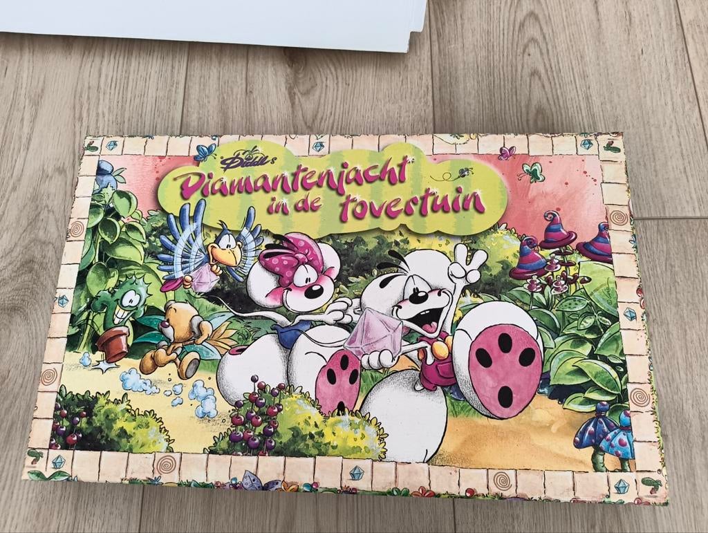 Diddl Bordspel: Diamantenjacht in de Tovertuin, Drie of vier spelers, Ophalen of Verzenden, Gebruikt, Diddl