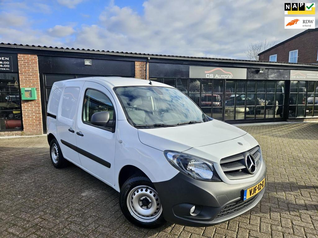 Mercedes-Benz Citan 109 CDI|2021|euro6|airco|cruise.control|, Voorwielaandrijving, Gebruikt, Euro 6, Wit
