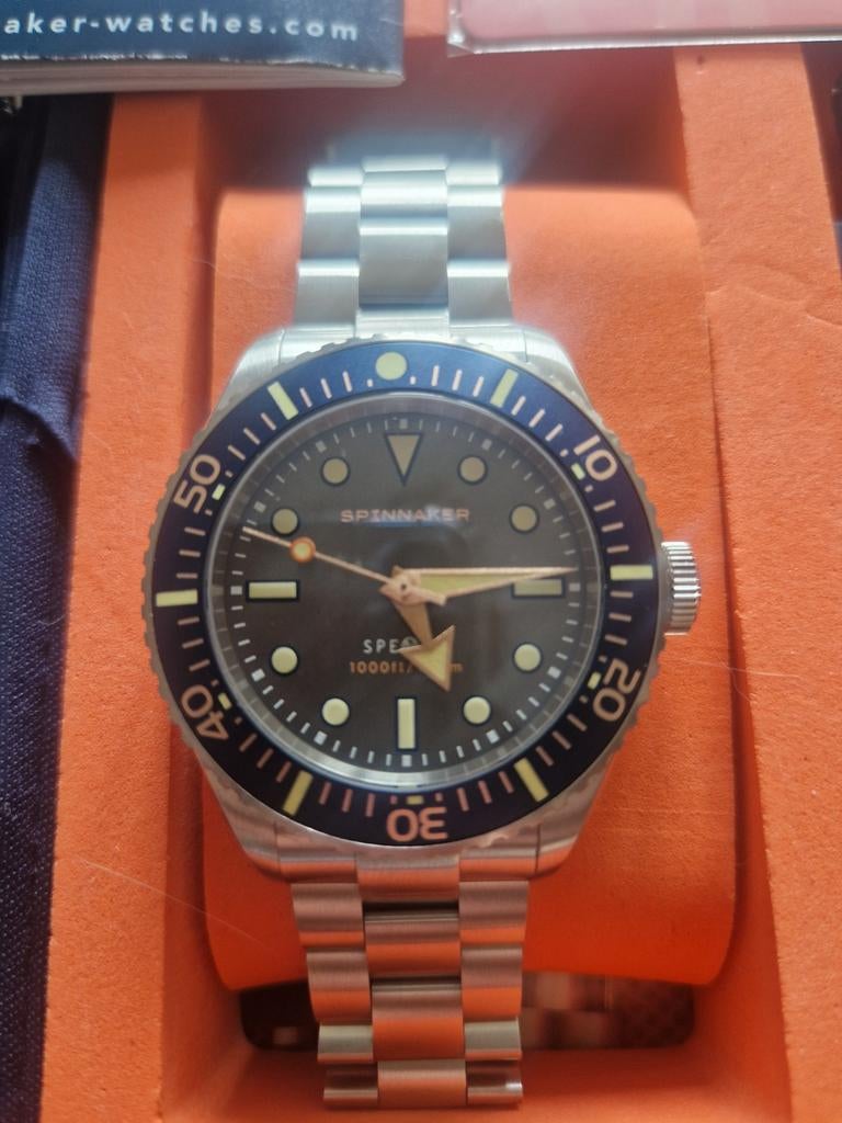 Spinnaker Spence 300 Automatisch Heren Horloge, Overige merken, Staal, Staal, Polshorloge