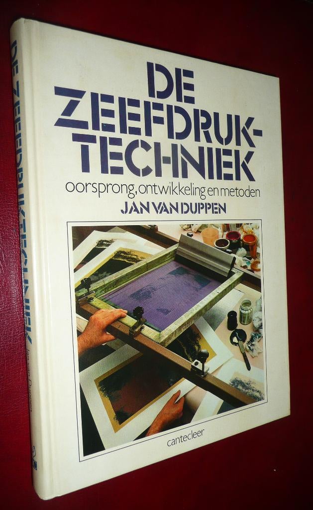 19 x zeefdrukken grafisch grafische drukwerk boeken:, Boeken, Studieboeken en Cursussen, Ophalen of Verzenden, Alpha, Zo goed als nieuw