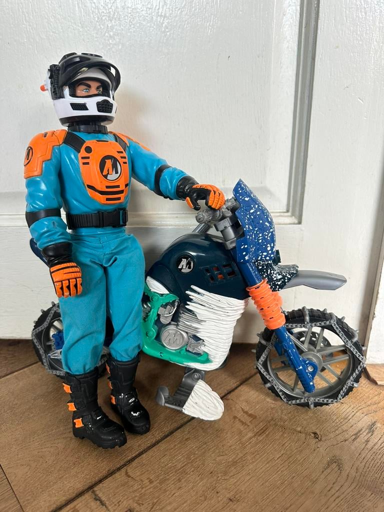 Hasbro Action Man Polar Bike Rider, Ophalen of Verzenden, Gebruikt, Pop