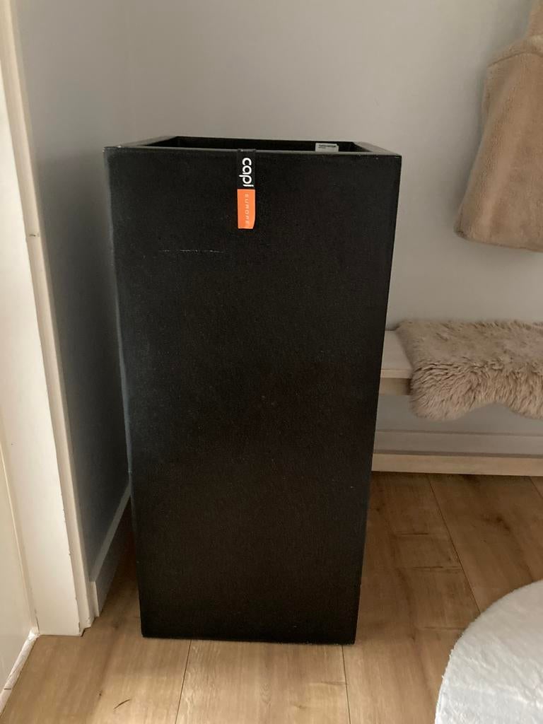 ==NIEUW== Design plantenpot van Capi 203 L grote plantenbak, Tuin en Terras, Bloembakken en Plantenbakken, Kunststof, Vierkant